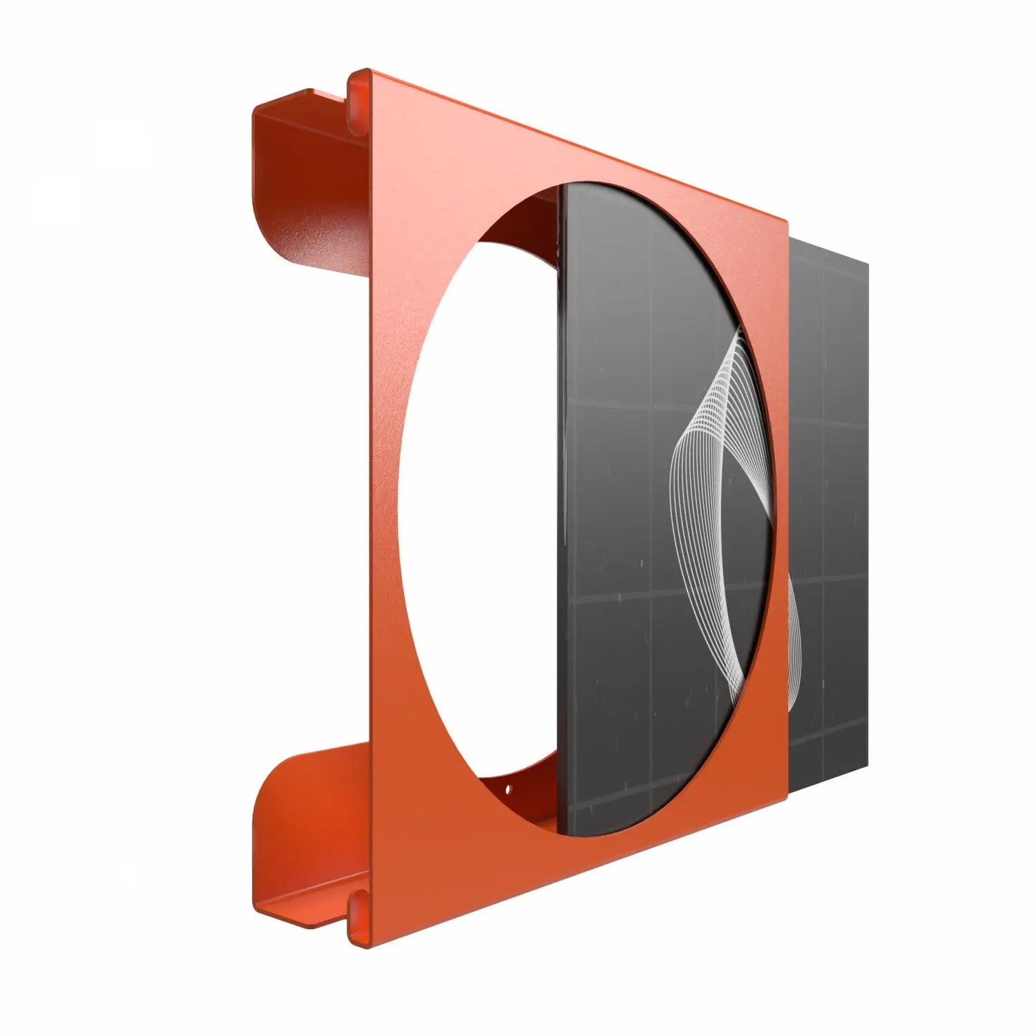 Schallplatten Wandhalterung für 12 Zoll Vinyl Records - Round (Single) FLATE® Store